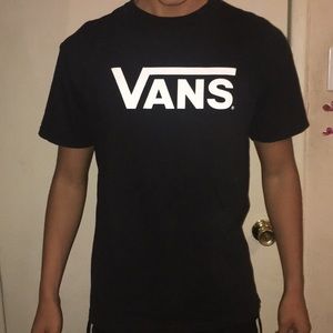Vans black shirt